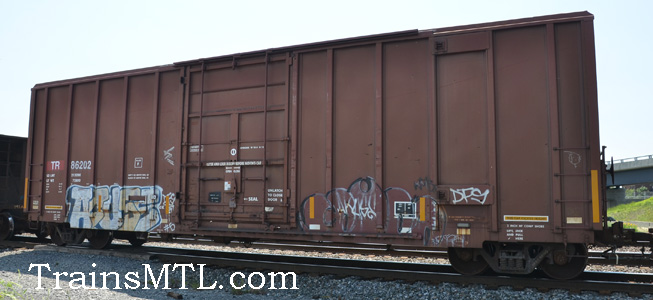 Car/wagon TR86202 left side / coté gauche